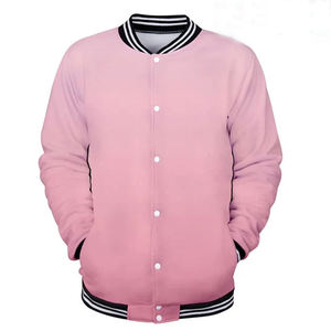 แจ็กเก็ตแบบไล่ระดับสีย้อมสีล้วนสำหรับใส่ในฤดูใบไม้ร่วงและฤดูหนาว - Product Image 1