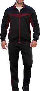 Chándal de gimnasio de lana transpirable de alta calidad OEM para hombre, conjunto de ropa de jogging de entrenamiento de invierno con logotipo personalizado impreso para entrenamiento de jogging - Product Image 4