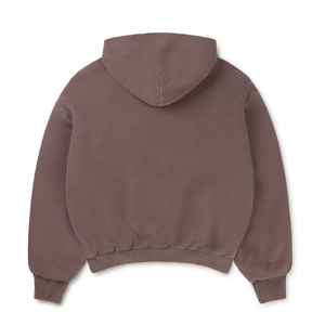 Sudadera con capucha de poliéster de lana de peso pesado de alta calidad Sudadera con hombro caído 380 360 320 Gsm Logo personalizado Sudadera con capucha de gran tamaño - Product Image 2