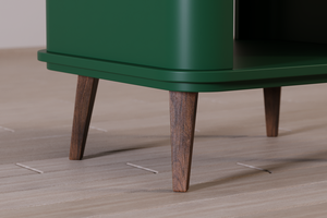 Mesa de acento hecha en Indonesia de diseño moderno de madera maciza de teca para muebles de sala de estar, muebles para el hogar - Product Image 6