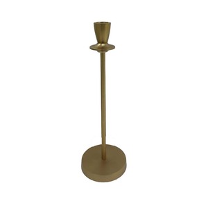 Bougeoir conique en métal décoratif de table de haute qualité or Rose fini pour la décoration de mariage à la maison bougeoir à la main - Product Image 3
