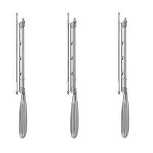 Cobbett Dermatome Cuchillo para injerto de piel Instrumento quirúrgico Cuchillo para injerto de piel con acero inoxidable - Product Image 1