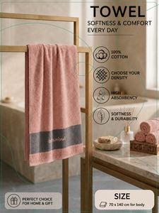 Toalla de Baño Jacquard de Lujo para Hotel, Diseño Estambul, 70x140cm, 600 GSM, Ultra Suave, 100% Algodón, Spa, Resort, Venta al Por Mayor - Product Image 4