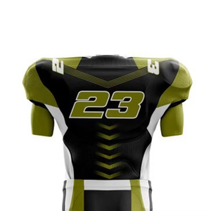 Ensemble de maillots de football américain personnalisés avec impression par sublimation, design personnalisé, uniforme de football américain professionnel - Product Image 5