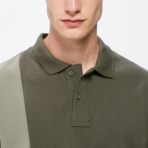 Vente en gros OEM 100% coton T-shirt de golf brodé personnalisé à manches courtes pour hommes Polos grande taille imprimés pour hommes - Product Image 5