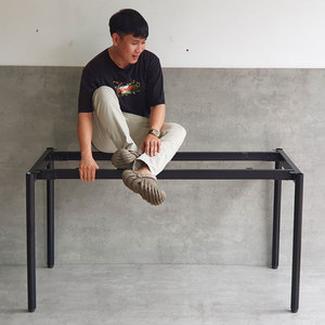 OMA II System 140x70cm <b>Table</b> with Steel Frame Assembly HCOM204 Powder Coated Easy-to-Assemble <b>Table</b> - Product Image 6