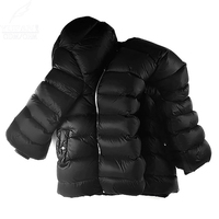 YuFan personnalisé 2023 OEM ODM manteau en duvet tridimensionnel irrégulier spectacle pour hommes doudoune avant-garde doudoune
