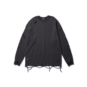 Sudaderas desgastadas personalizadas Sun Faded bordado personalizado hombres lavado ácido mejor calidad 2025 nueva moda sudaderas con capucha y sudaderas - Product Image 1