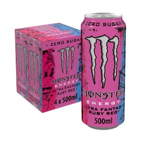Bebida Energética Monsters Ultra Fantasy Ruby Red de la Mejor Calidad, Paquete de 12 Latas de 500 ml, Bebida Energética Refrescante, Venta al Por Mayor, Exportación - Product Image 4