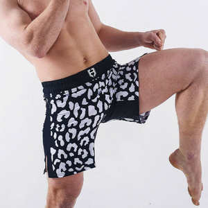 MMA Short de boxe Short MMA personnalisé de haute qualité pour la boxe Emballage personnalisé Vêtements de sport Shorts pour hommes Shorts de musculation athlétiques - Product Image 6