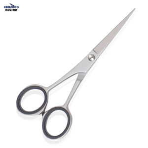 Tijeras Profesionales de Peluquería de Acero Inoxidable Ecológicas, Plateadas Mate, de Tamaño Pequeño, de 4.5-6 Pulgadas - Product Image 1