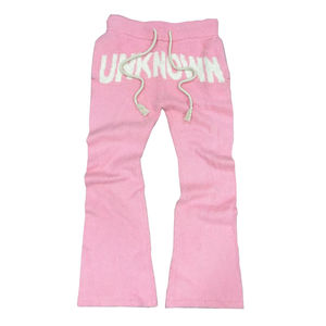 Pantalones de Punto Térmicos de Invierno Personalizados, Estilo Urbano, Tejido Apilado, Estilo Y2K, Casuales, de Mohair, para Hombre - Product Image 1