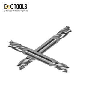 Fresas de extremo doble de acero de alta velocidad ASP2062 y ASP2052 con revestimientos de TiN y TiAlN - Product Image 3