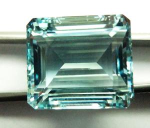 100% naturel de qualité supérieure coussin à facettes coupe véritable aigue-marine bijoux en vrac faisant des pierres précieuses et des pierres à prix abordable en gros - Product Image 1