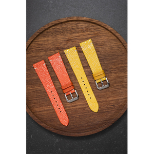 Correa de Reloj Rectangular Vintage Personalizada al Mejor Precio, 20mm y 22mm, Correa de Cuero Genuino de Raya, Accesorios de Moda de Vietnam - Product Image 1