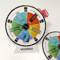 Comptoir promotionnel en PVC de haute qualité, service OEM/ODM personnalisé, table d'exposition portable, imperméable, écologique, impression CMYK