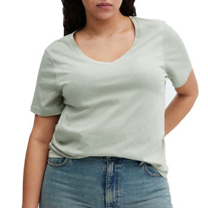 Streetwear 100% Cotton Crew Neck T-<b>Shirts</b> <b>Women</b> Eco-Friendly Casual Quick Dry Summer Workout Lightweight Tee - Product Image 5