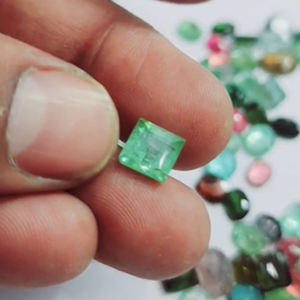 124 pièces de tourmaline multi naturelle 6mm à 10mm octogone carré ovale poire coupe 176 Cts Lot Iroc ventes pierres précieuses coupe US $176 pour tous - Product Image 2