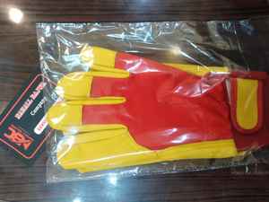 Guantes de soldadura de trabajo de cuero de vaca de alta calidad Guantes deportivos de protección de seguridad para jardín. - Product Image 2