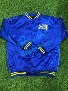 Vestes pour hommes avec logo personnalisé, veste bomber en satin, vestes pour hommes - Product Image 3