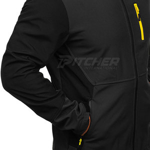 Trendy Breathable <b>Men's</b> Hooded Softshell <b>Jacket</b> <b>for</b> Winter-Customizable Design Windproof & Eco-Friendly - Product Image 6