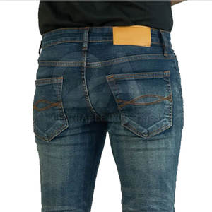 Pantalon en jean de couleur personnalisée pour l'extérieur, tenue décontractée, pantalon en jean pour hommes, pantalon en jean de taille adulte à vendre - Product Image 6