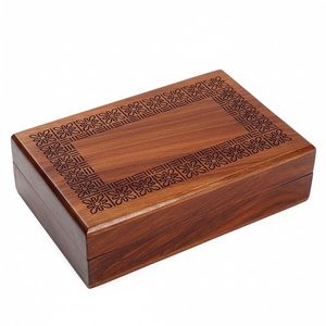Boîte à bijoux en bois artistique et personnalisable, conçue pour sublimer la coiffeuse et la décoration intérieure, idéale pour un rangement durable - Product Image 5