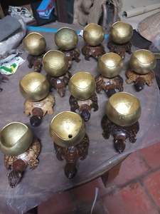 Animal de cáscara de coco para decoración, Coco tallado en forma de mono, bonito recuerdo, artesanías de coco - Product Image 3