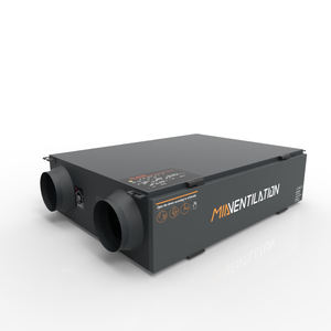 Sistema de Ventilación con Recuperación de Calor de 250 cmh DC con Regulación de Velocidad Continua para Casa Pasiva - Product Image 1