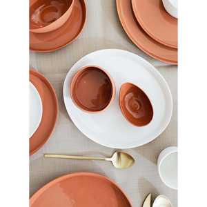 Bol jetable en terre cuite Limoges 12 cm - Product Image 2