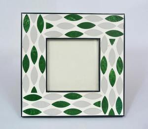 Marco de Fotos con Incrustaciones de Hueso Estilo Indio, Resina y Madera MDF Metálica para Decoración del Hogar y Hoteles, Disponible en Grandes Cantidades - Product Image 1