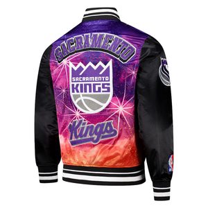 แจ็กเก็ตทรงปลาปักเป้าผ้าซาตินสำหรับผู้หญิงเสื้อคลุมบุผ้านุ่มสีสดใสได้รับแรงบันดาลใจจาก Y2K งาน OEM ตามสั่งต้องมีสินค้าแฟชั่นสำหรับผู้ค้าปลีก - Product Image 6