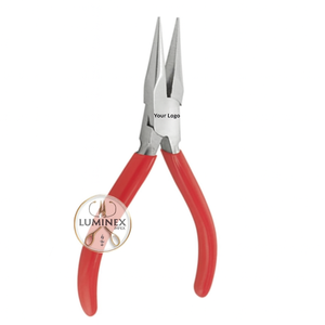 Vente en gros de pinces à bec longues robustes en acier inoxydable légères pour la fabrication de bijoux, outils et équipements - Product Image 1