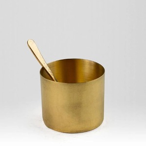 กล่องเครื่องเทศมาซาลาดานีทองเหลืองบริสุทธิ์ถูกทุบภาชนะ7อัน1ช้อน1.2กก. ขวดและเหยือกสำหรับใช้ในครัวให้ประโยชน์ต่อสุขภาพ - Product Image 4