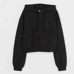 Sweat-shirt à capuche unisexe en tricot noir, taille extra petite, vêtements de rue décontractés pour adultes, prix de gros - Product Image 1