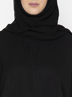 Abaya noire pour femmes, best-seller, design personnalisé, manches longues, style ethnique, hijab, robes islamiques traditionnelles, polyester