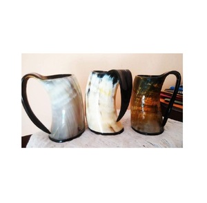 Taza de Cuerno de Búfalo Vikinga para Beber Cerveza o Vino, Taza de Cuerno de Lujo Pulida a Mano de Muy Buena Calidad por A.Z Handicrafts - Product Image 1