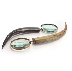 Lupa de mano elegante con mango de grabado antiguo, emoción náutica coleccionable para reparación móvil y uso en laboratorios - Product Image 3