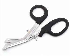 Gran oferta, tijeras de vendaje médico medio, tijeras de gasa con hebilla para corte de enfermería, hogar al aire libre por Zonedge - Product Image 2