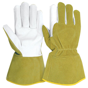 Nouveaux gants de soudage en cuir 2025 exigeants avec une protection des mains de haute qualité 100% - Product Image 1