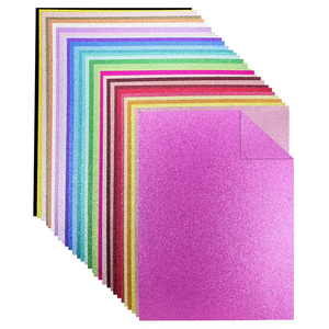 Papier cartonné pailleté sur mesure en gros, 250 g/m², coloré et brillant, 8,5 x 11 pouces, <span class=keywords><strong>pour</strong></span> invitations et décorations de gâteaux - Product Image 6