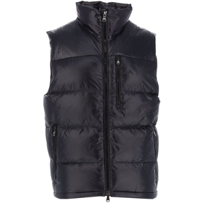 เสื้อแจ็กเก็ตเสื้อกั๊กกันหนาวสำหรับผู้ชายเสื้อซับโพลีเอสเตอร์สีล้วนโลโก้ออกแบบได้ตามต้องการ - Product Image 5