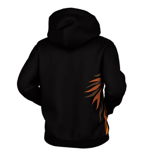 Unisex Custom Logo Hooded Full Zip Hoodies Puff Printed Colorful Zipper Polyester/Cotton Anti-Pilling Winter Men Women Kids High - Product Image 2