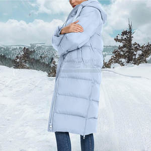Nueva llegada diseño personalizado último diseño mujeres Chaqueta larga de algodón acolchado invierno hecho en Pakistán - Product Image 2