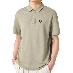 T-shirt polo personnalisé OEM haut de gamme logo brodé blanc respirant polos de golf à manches courtes pour hommes prix chaud - Product Image 2