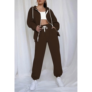 Venta al por mayor de chándales baratos para mujer Venta al por mayor de chándales de verano para mujer conjunto de dos piezas a bajo precio - Product Image 5