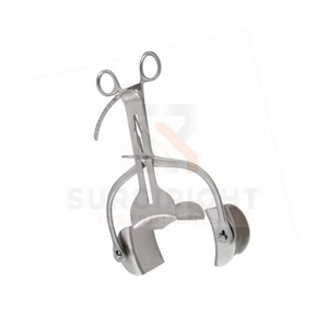 Retractor manual Balfour con mango de lazo y hoja ancha de acero inoxidable, certificado CE, venta al por mayor por Surgiright Instruments - Product Image 2