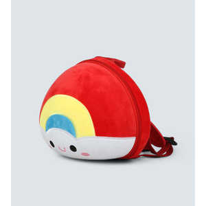 Mochila Ligera Impermeable de EVA + Felpa 3D con Diseño de Tiburón para Niños, Color Arcoíris - Product Image 1