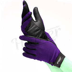 Gants d'équitation en cuir équestre sur mesure équipement de sport à prise serrée populaire avec logo en vente - Product Image 4