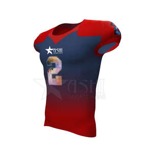 Uniforme de fútbol americano personalizado diseño de manga corta transpirable de talla grande para el invierno-¡crea el tuyo propio! - Product Image 4
